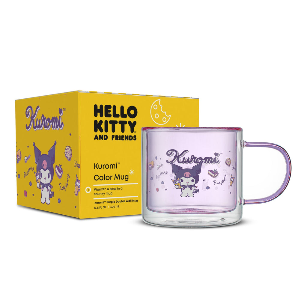 Sanrio® Kuromi® Double Wall Coffee Mug