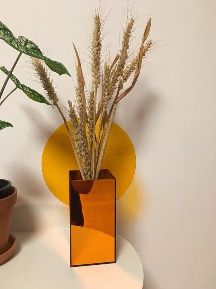 Light Transit Acrylic Vase & Desktop Accent