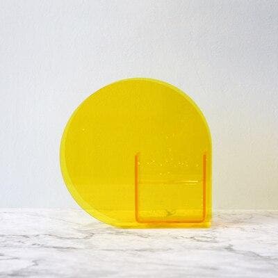 Light Transit Acrylic Vase & Desktop Accent