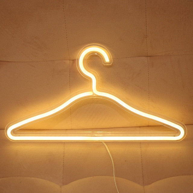 Neon Lights USB LED Clothes hanger