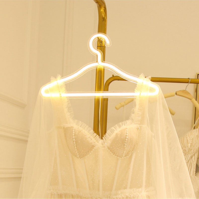 Neon Lights USB LED Clothes hanger