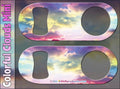 Mini Speed Bottle Opener / Bar Key - Clouds