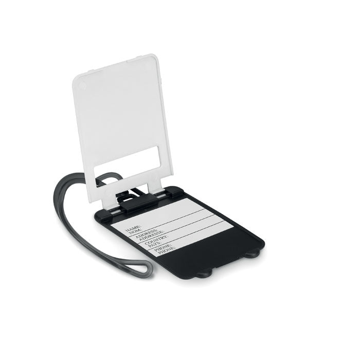 Luggage tags plastic
