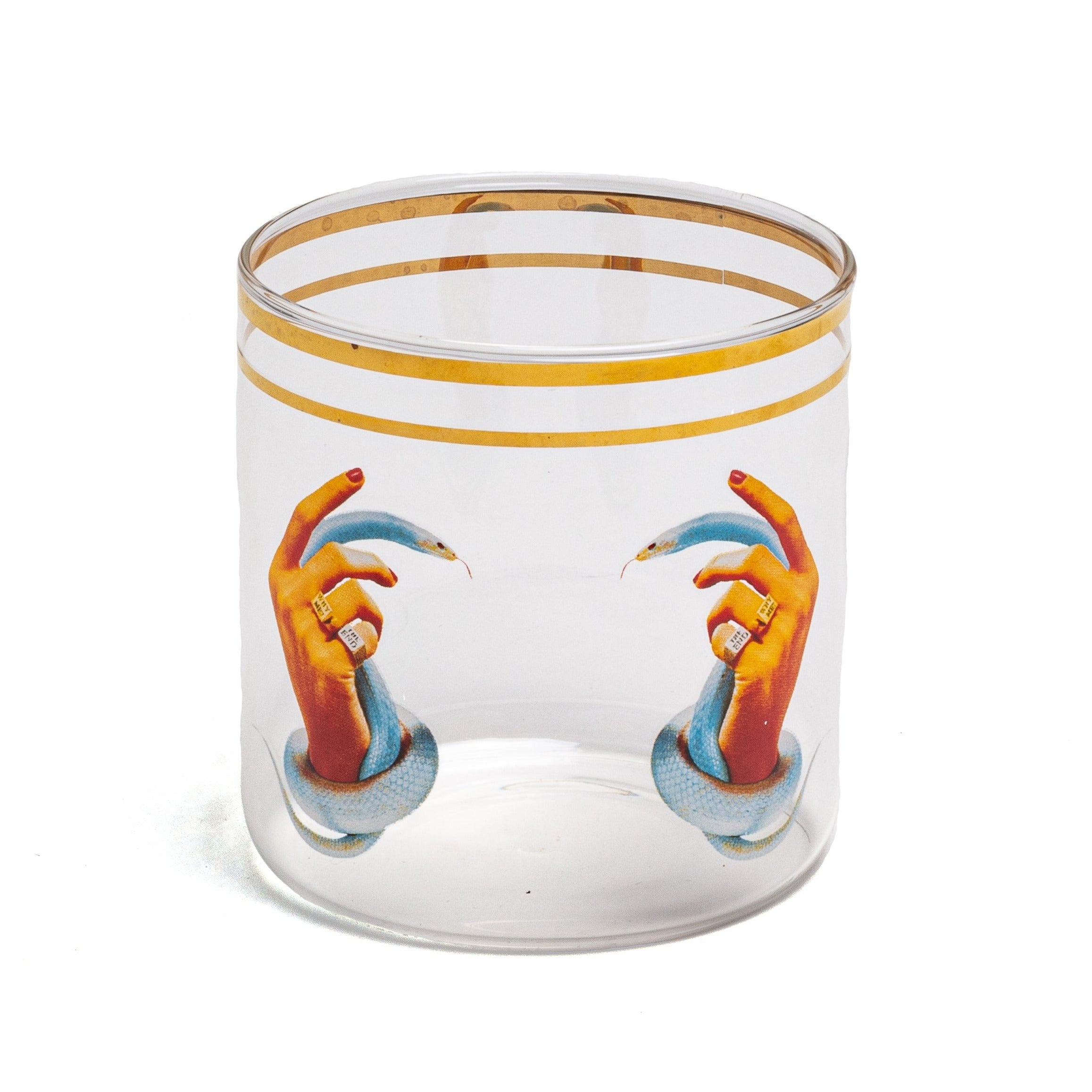Tumbler | Toiletpaper | Hands with Snakes